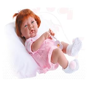 POUPEE BEBE JOUET ANTONIO JUAN REBORN 42 cm NEUF 5065 ROUSSE