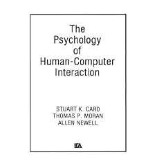 Psychology of Human-Computer Interaction