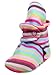 Zutano Baby Girls' Ellas Elephants Bootie, Multi, 18 Months