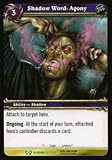 World of Warcraft Hunt for Illidan Single Card Shadow Word: Agony #73 Uncommon