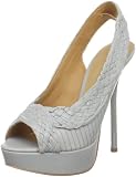 L.A.M.B. Women's Keagon Platform Pump,Grey,8 M US