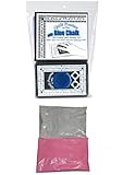 Hancy Ultimate Quilt Pounce Pad With Chalk Powder, 4 Ounces Blue, 4 Ounces White, and 4 Ounces Pink
