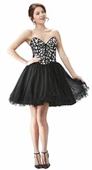 Crystal Crystals Cocktail Short Homecoming Dress/Prom Dress/Mini Dress 