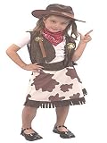 Cowgirl Toddler Fancy Dress Costume Age 2-4