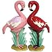 93921 Westland Giftware Mwah Magnetic Flamingos Salt and Pepper Shaker Set, 5-Inch