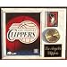 Los Angeles Clippers 12x15 Clock Plaque