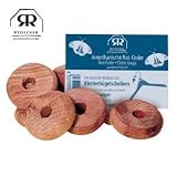 Produkt-Bild: Rot-Ceder-Kleiderb&uuml;gelscheiben, 10 St&uuml;ck, Nat&uuml;rlicher Mottenschutz ohne Chemie!