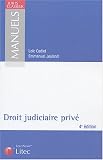 Manuel de droit judiciaire priv� (ancienne �dition)