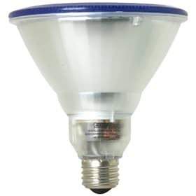Feit Electric BPESL23PAR38T B 23-Watt PAR 38 Outdoor Compact Fluorescent Light Bulb, Blue by Feit Electric
