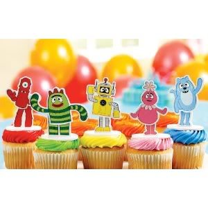 Monsterific Yo Gabba! Cake Durable Toppers Set - perfect for decorating birthday cakes and cupcakes Jouets, Jeux, Enfant, Peu, Nourrisson