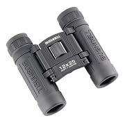 Bushnell Powerview 12x25 Compact Folding Roof Prism Binocular (Black)