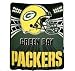 Green Bay Packers Fleece Throw - Green (50x60")