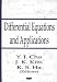 Book Differential Equations and Applications
