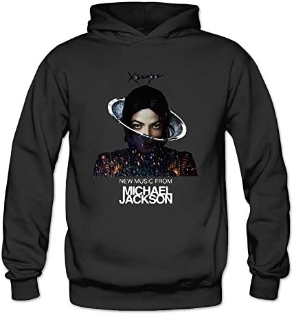 New Christmas Women's Michael Jackson Xscape Hoodies Black M