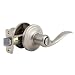 Kwikset 97300-686 Signatures Tustin Privacy Lever, Satin Nickel