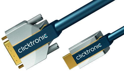 Clicktronic Advanced HDMI /DVI-Adapterkabel 7,5 m (Video-Adapter zwischen HDMI und DVI-D) Preisvergleich