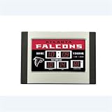 Atlanta Falcons NFL Scoreboard Desk Clock (6.5"x9")