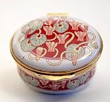 Enamel Box - Art Nouveau Cyclamen