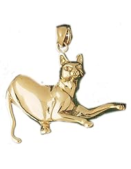 CleverEves 14K Gold Pendant Cat 6 - Gram(s)
