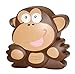 Rubbermaid Blue Ice Fun Shape Monkey Reusable Ice Pack
