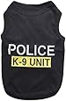 Parisian Pet Police Dog T-Shirt, XX-Small