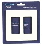LUTRON ELECTRONICS CW-2-LA CLARO DESIGNER WALL PLATE