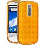 Amzer Luxe Argyle Skin Case for T-Mobile myTouch 3G/HTC Magic - Orange