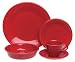Fiesta 20-Piece, Service for 4 Dinnerware Set, Scarlet
