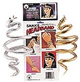 Cleopatra Snake Goldtone Bracelet/Armband Halloween Accessory (B722)