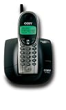 Coby CT-P5200 900 MHz Analog Cordless Phone with 40 Channels (Black)