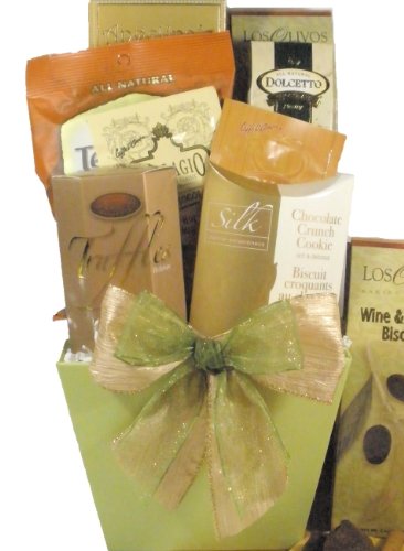 Thinking of You Gourmet Food Gift Basket (Small) - A Birthday or Get Well Gift - Mother's Day Gift Idea!