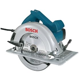 Bosch 1658B-01 7-1/4-Inch Pivot Foot Circular Saw with Carry Bag