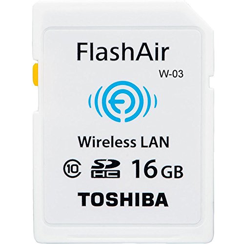 東芝 TOSHIBA 無線LAN搭載 FlashAir III 最新世代 Wi-Fi SDHCカード Class10 日本製 [並行輸入品] (16GB)