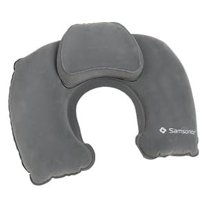 Samsonite Double Comfort Travel Pillow with Pouch