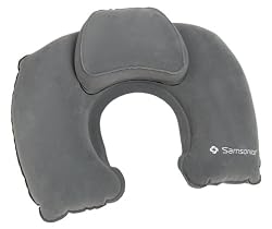 Samsonite Double Comfort Travel Pillow with Pouch
