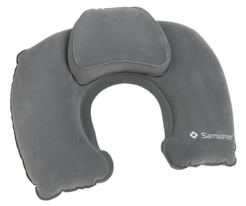 Samsonite Double Comfort Travel Pillow with Pouch