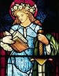 Frameable Art Card - St Catherine of Alexandria, Patron Saint of Teachers