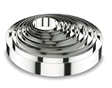 Lacor - 68312 - Cercle à Entremet 12X3,5 cm - 18 / 10