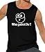 Was guckst Du!? Tank Top Black, XL