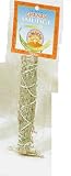 Mountain Sage, Cedar, and Sweetgrass - Medium 6-Inch Smudge Stick - Global Shaman (Triloka)