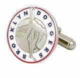 Brooklyn Dodgers Cufflinks - MLB Baseball Sports Themed Formal Wear