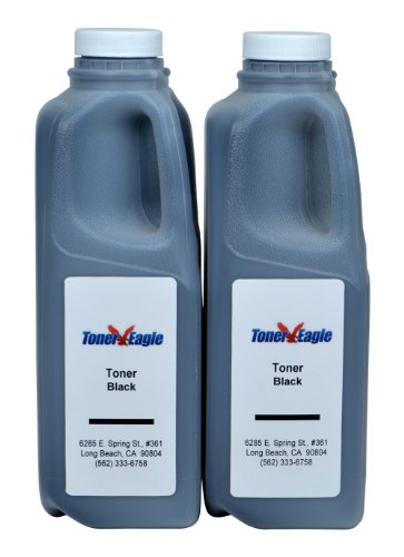Toner EagleCompatible Toner Cartridge Black, High Yield Refill Kit, Compatible with HP 4000t 4000tn 27X 1000 Grams. 20k Pages