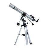 Meade 80 EQ-AR Equatorial Refractor Telescope - Silver (4053) by Meade