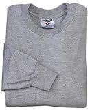 NEW JERZEES - 50/50 Cotton/Poly Long Sleeve T-Shirt Oxford-S