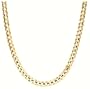 Men's 14k Yellow Gold 2.6mm Cuban Chain Necklace, 24"