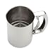 MIU Polished Stainless-Steel Double Mesh Flour Sifter