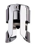 Pedrini Wine & Bar Plated Champagne Stopper, Chrome