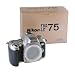 Nikon F75 QD = N75 QD 35mm SLR Camera Body Only, in Silver (F75 QD = N75 QD)