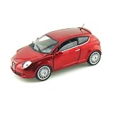 Alfa Romeo Mito 1 24 Metallic Red by Collectable Diecast