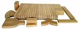 A+ ChildSupply A+ Solid Wood Unit Blocks - 56 pieces